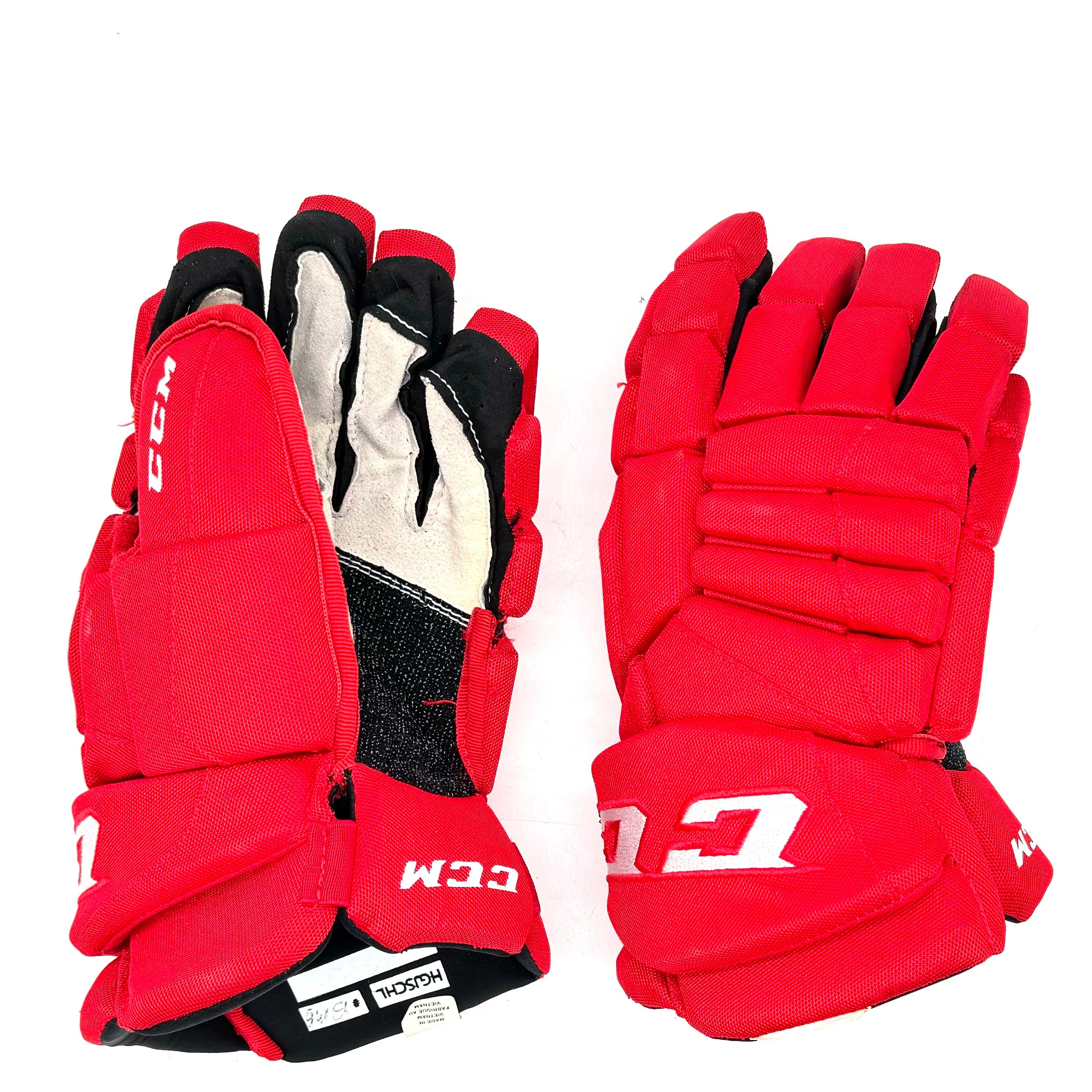 CCM HGJSCHL - Gants OHL d'occasion - Rouge 14"